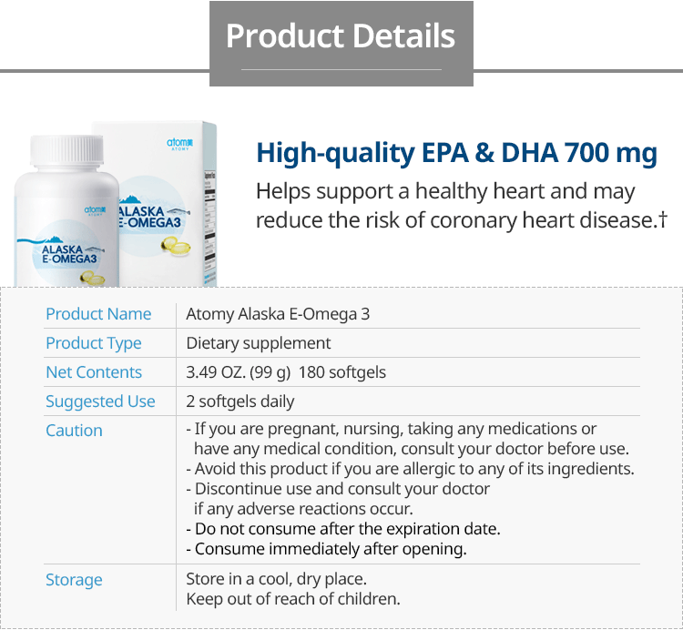 Alaska E-Omega 3