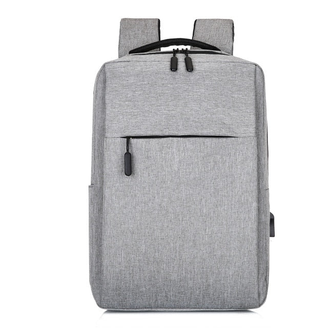 2021 Laptop Usb Backpack School Bag Rucksack Men / Girl